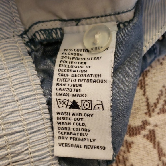 Tommy Hilfiger Ruffle Bottom Capri Jeans 5 - Picture 6 of 8